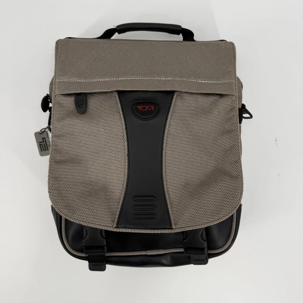 TUMI T2 (T-Tech) Business Travel Ballistic Nylon Durable Messenger Laptop Bag